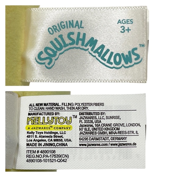 Squishmallows Official Kellytoy Orin Orange & Leticia Lemon BFF 4 EVER Plushies - Picture 11 of 11